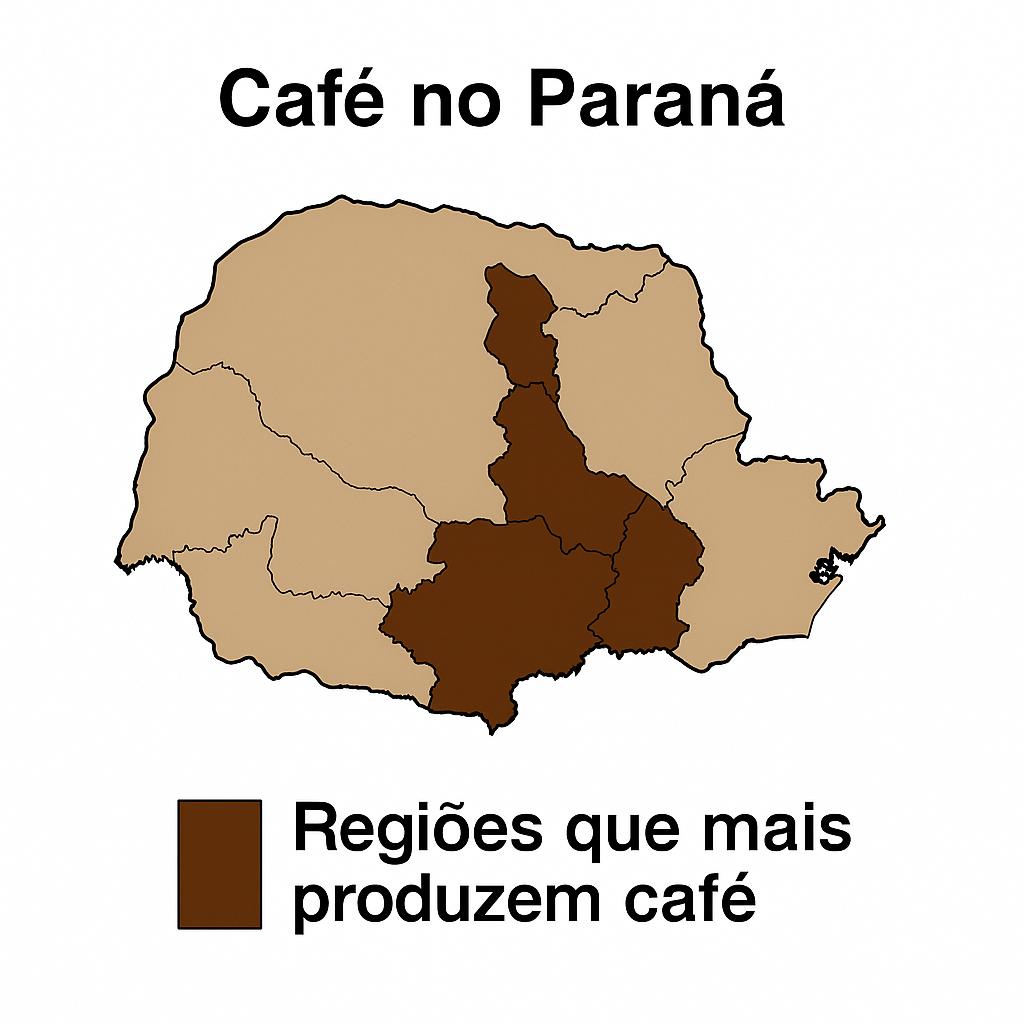 plantação de café